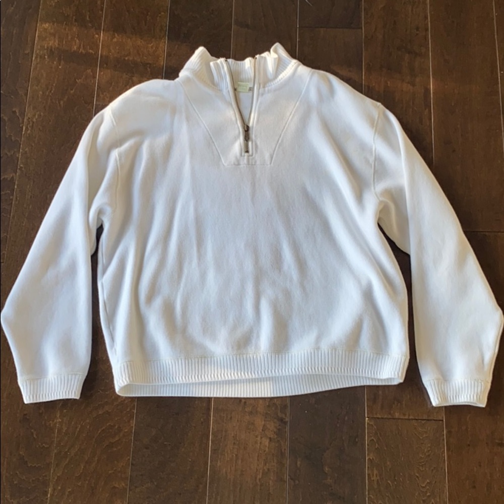 Tommy Bahama quarter zip sweatshirt